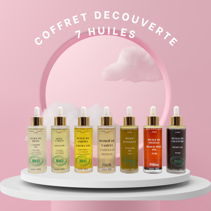 Coffret découverte 7 huiles